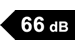 Noise: 66dB
