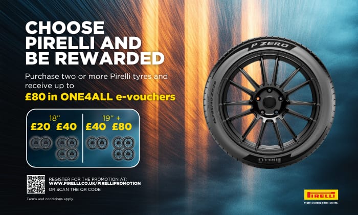 Pirelli Tyres - One4all Voucher Promotion - October-November 2026