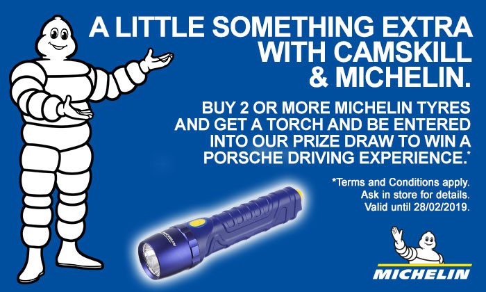 Michelin Tyres - Michelin tyres Porsche Driving Experience & Free Torch Promotion 