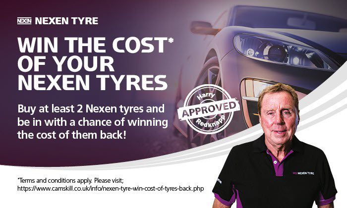 Nexen Tyres – Win the cost of your tyres back